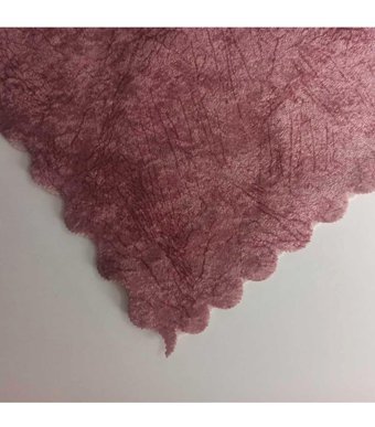 Baladi Home Kadife Süngerli Mermer Desenli Pembe Tekli Koltuk Örtüsü 170x210 cm