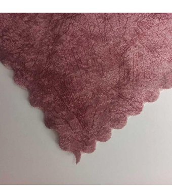 Baladi Home Kadife Süngerli Mermer Desenli Pembe Tekli Koltuk Örtüsü 170x210 cm