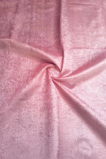 Myevilla Polyester Süngersiz Geometrik Desenli Pembe Tekli Koltuk Örtüsü 160x200 cm