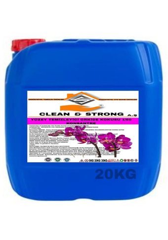 Clean & Strong Orkide Kokulu Yüzey Temizleyici 20 kg