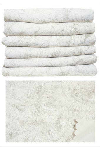 Madame Clean Home Kadife Nubuk Süngerli Çizgili Bej Tekli Koltuk Örtüsü 175x215 cm