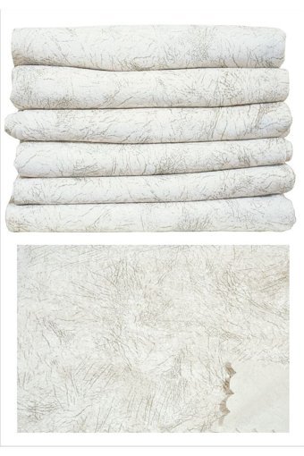 Madame Clean Home Kadife Nubuk Süngerli Çizgili Bej Tekli Koltuk Örtüsü 175x215 cm