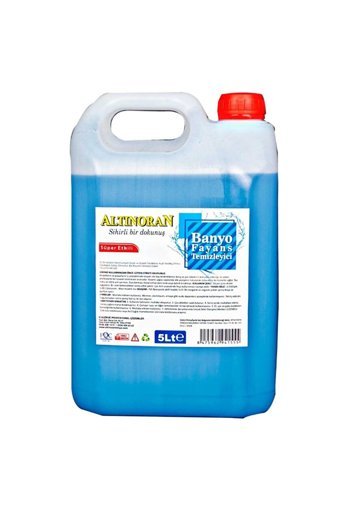 Altınoran Banyo Fayans Armatür Yüzey Temizleyici 5 lt + Banyo Fayans Temizleyici 1 kg
