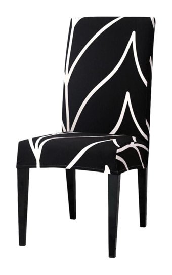 Sabire Home Kadife Likralı Jakarlı Süngerli Geometrik Desenli Giydirmeli Su Geçirmez Siyah Tekli Koltuk Örtüsü 45x45 cm