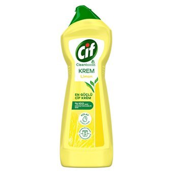 Cif Krem Limon Kokulu Yüzey Temizleyici 750 ml