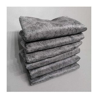 Deneme Zamanı Polyester Polar Jakarlı Süngerli Gri Üçlü Koltuk Örtüsü 170x200 cm