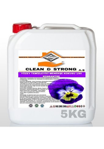 Clean & Strong Menekşe Kokulu Yüzey Temizleyici 5 kg