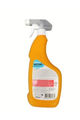 Actisoft Çamaşır Suyu Katkılı Mutfak Sprey Yüzey Temizleyici 750 ml