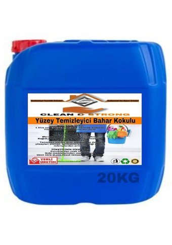 Clean&Strong Bahar Kokulu Yüzey Temizleyici 20 kg