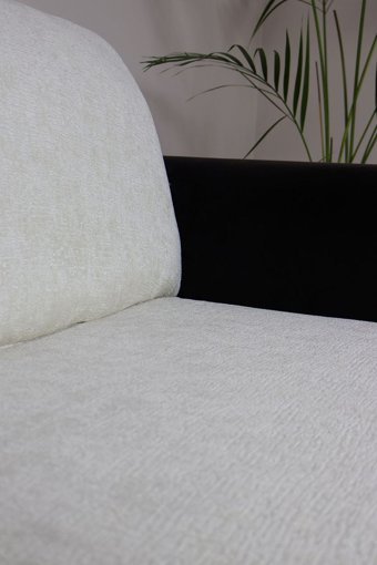 Zerif Home Likralı Jakarlı Süngersiz Düz Bej Tekli Koltuk Örtüsü 175x210 cm