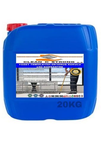 Clean & Strong Okyanus Kokulu Yüzey Temizleyici 20 kg