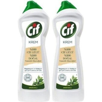 Cif Krem Amonyaklı Yüzey Temizleyici 2x500 ml