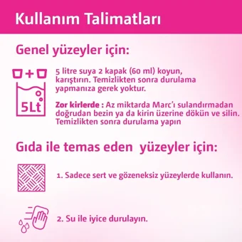 Marc Floral Yüzey Temizleyici 2x2.5 lt