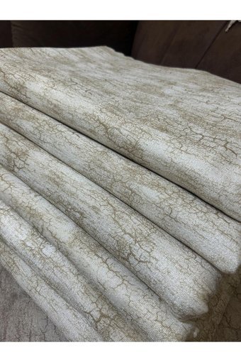 Tekstilsa Kadife Polar Varaklı Süngerli Hayvan Desenli Bej Tekli Koltuk Örtüsü 170x210 cm
