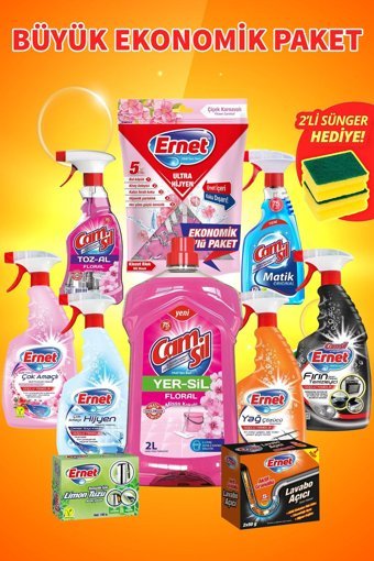 Camsil Floral Kokulu Yüzey Temizleyici 2 lt