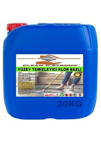 Strong&Clean Klor Bazlı Yüzey Temizleyici 20 kg