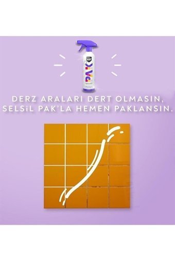 Selsil Mucize Köpük Yüzey Temizleyici 12x500 ml