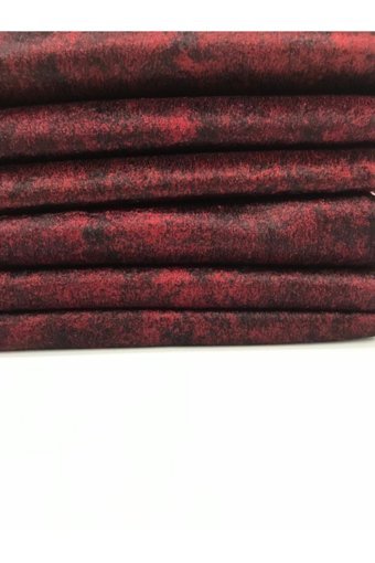 Moda Perde Polyester Süngerli Çiçek Desenli Bordo Tekli Koltuk Örtüsü 170x210 cm