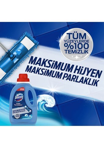 Domestos Çam Okyanus ve Bahar Çiçekleri Kokulu Yüzey Temizleyici 1.5 lt