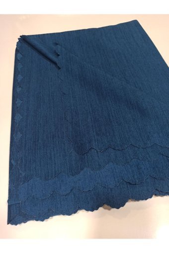 Şener Home Kadife Polar Süngersiz Düz Mavi Tekli Koltuk Örtüsü 175x215 cm