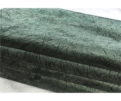Uygar Home Pamuklu - Polyester Polar Süngerli Mermer Desenli Yeşil Tekli Koltuk Örtüsü 180x220 cm