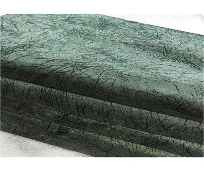 Uygar Home Pamuklu - Polyester Polar Süngerli Mermer Desenli Yeşil Tekli Koltuk Örtüsü 180x220 cm