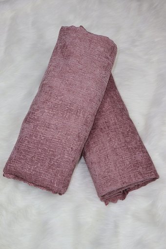 Zerif Home Likralı Jakarlı Süngersiz Düz Pembe Tekli Koltuk Örtüsü 175x210 cm