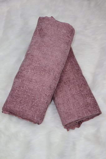 Zerif Home Likralı Jakarlı Süngersiz Düz Pembe Tekli Koltuk Örtüsü 175x210 cm