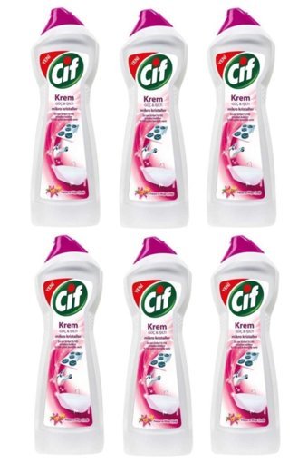 Cif Frezya ve Müge Çiçeği Kokulu Yüzey Temizleyici 6x750 ml