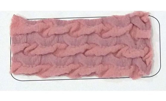 Mandaş Bürümcük Fırfırlı Süngersiz Kareli Giydirmeli Pembe İkili Koltuk Örtüsü