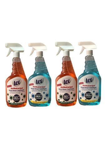 Tex Antibakteriyel Yüzey Temizleyici 4x750 gr