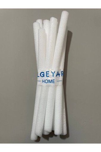 Elgeyar Polyester Süngerli Düz Giydirmeli Beyaz Koltuk Örtüsü