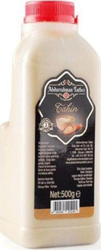 Abdurrahman Tatlıcı Çifte Kavrulmuş Kepeksiz Bozkır Tahin 2x500 gr