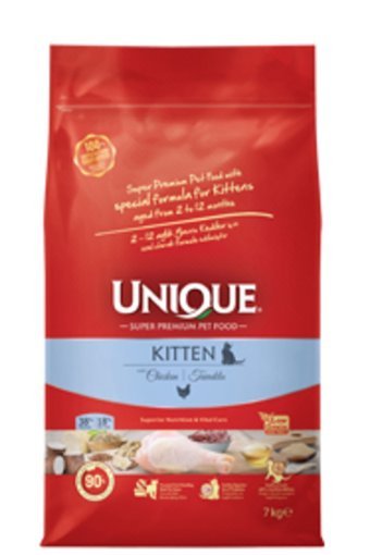 Unique Tavuk Az Tahıllı Yavru Kuru Kedi Maması 7 kg