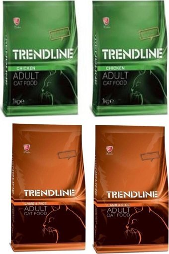 Trendline Karışık Az Tahıllı Yetişkin Kuru Kedi Maması 4x1 kg