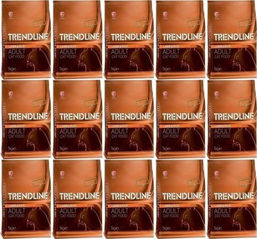 Trendline Kuzu Eti-Pirinç Az Tahıllı Yetişkin Kuru Kedi Maması 15x1 kg