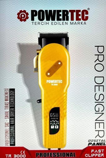 Powertec TR-3000 Saç Sakal 5 Başlıklı Çok Amaçlı Kuru Tıraş Makinesi