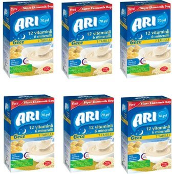 Arı Gece Tahıllı Pirinç Unlu Kaşık Maması 6x500 gr