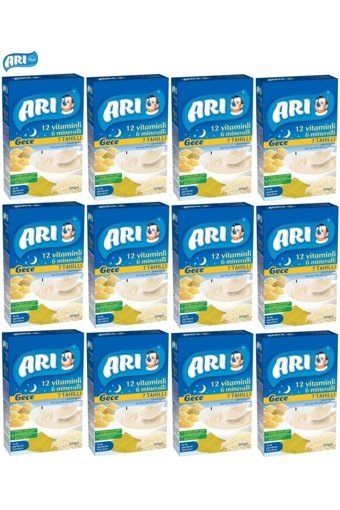 Arı Gece Tahıllı Pirinç Unlu Kaşık Maması 12x200 gr