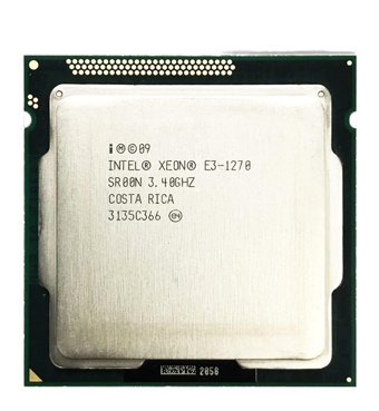 Intel Xeon Processor E3 1270 4 Çekirdekli 3.8 GHz Turbo Hız 8 MB Ön Bellek LGA 1155 Soket Tipi İşlemci