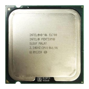 Intel Pentium E6700 2 Çekirdekli 3.2 GHz 2 MB Ön Bellek LGA 775 Soket Tipi İşlemci
