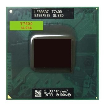 Intel Core 2 Duo T7600 2 Çekirdekli 2.3 GHz 4 MB Ön Bellek PBGA 479 Soket Tipi İşlemci