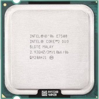 Intel Core 2 Duo E7500 2 Çekirdekli 2.9 GHz 3 MB Ön Bellek LGA 775 Soket Tipi İşlemci