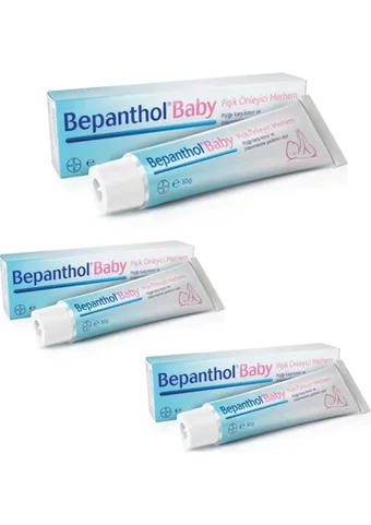 Bepanthol Baby Parfümsüz Parabensiz Pişik Kremi 3x30 gr