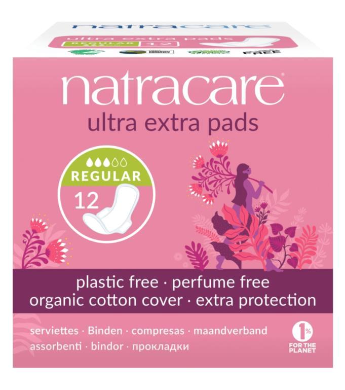 Natracare Ultra Ekstra Normal 12'li Hijyenik Ped 1 Adet