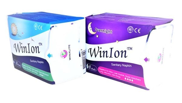 Winion Negatif Iyon İnce 8'li Hijyenik Ped 2 Adet
