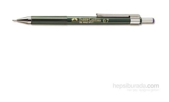 Faber-Castell Silgili Plastik Metalik Yeşil 0.7 mm Uçlu Versatil Kalem