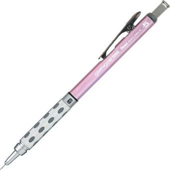 Pentel Graphgear 1000 PG1015C-BX Silgili Metal Metalik Pembe 0.5 mm Uçlu Versatil Kalem