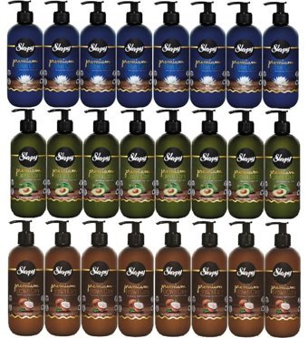 Sleepy Premium Karışık Alkolsüz Nemlendiricili Parabensiz Vegan 24'lü 2.5 lt Sıvı Sabun