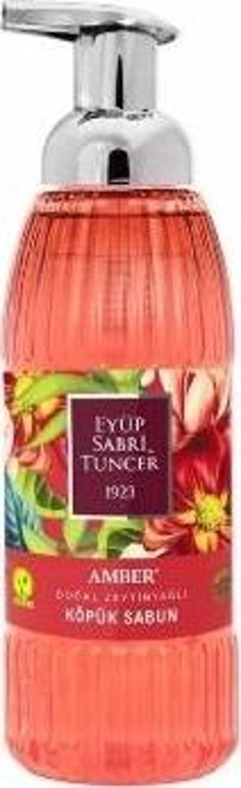 Eyüp Sabri Tuncer 1923 Amber Alkolsüz Antibakteriyel Organik Nemlendiricili Parabensiz Vegan 2'li 500 ml Sıvı Sabun
